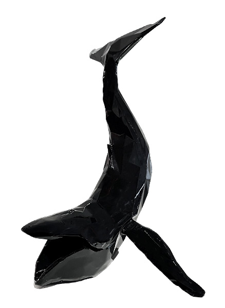 WHALE - Glossy Resin - Brilliant black