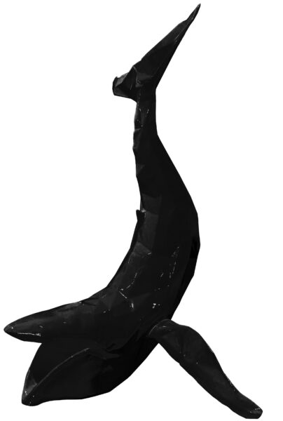 WHALE - Glossy Resin - Black