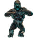 WILD KONG - Resin Crackled Chrome - Green - Galeries Orlinski WILD KONG - Resin Crackled Chrome - Green