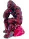 THINKER KONG - Résine Crackled Chrome - Rose