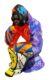 THINKER KONG - Tag resin - Galeries Orlinski THINKER KONG - Tag resin