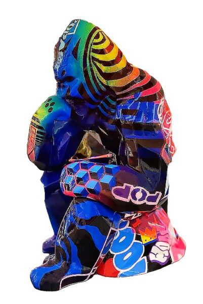 THINKER KONG - Tag resin - Galeries Orlinski THINKER KONG - Tag resin