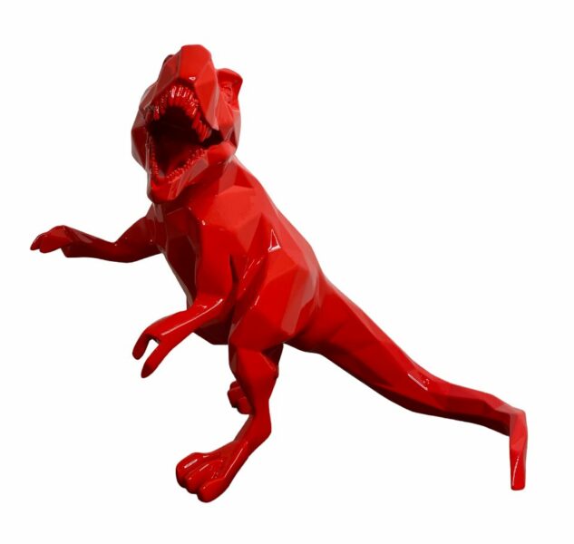 T-REX - Glossy Resin - Orlinski red - Galeries Orlinski T-REX - Glossy Resin - Orlinski red