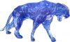 PANTHER - Cristal Full Fractale resin - Blue - Galeries Orlinski PANTHER - Cristal Full Fractale resin - Blue
