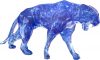 PANTHER - Crystal Full Fractale resin - Blue