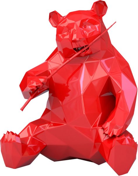 PANDA - Glossy Resin - Orlinski red