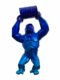 WILD KONG OIL - Metallic resin - Gradient Blue - Galeries Orlinski WILD KONG OIL - Metallic resin - Gradient Blue
