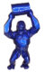 WILD KONG OIL - Metallic resin - Mick blue