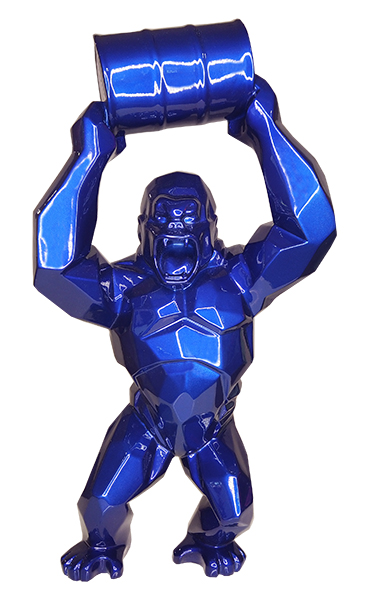 WILD KONG OIL - Metallic resin - Mick blue