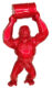 WILD KONG OIL - Metallic resin - Flame red - Galeries Orlinski WILD KONG OIL - Metallic resin - Flame red