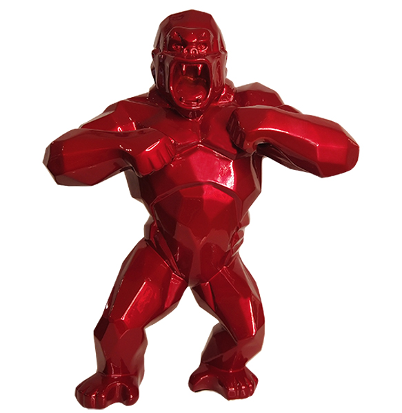 WILD KONG - Metallic resin - Flame red