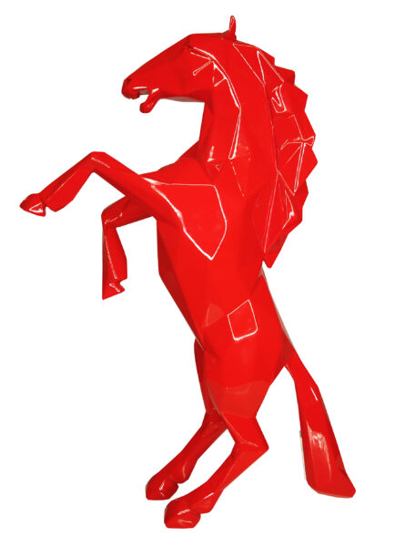 CABRED HORSE - Classic Resin - Orlinski red