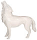 HOWLING WOLF - Classic Resin - Classical - Matte white