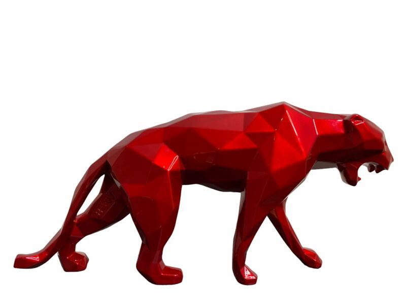 PANTHER - Metallic resin - Flame red