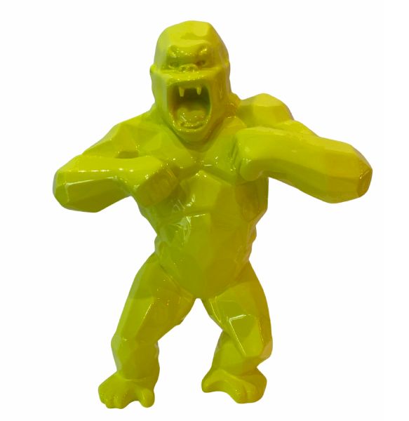 WILD KONG - Résine Classique - Jaune - Galeries Orlinski WILD KONG - Résine Classique - Jaune