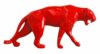 PANTHER - Glossy Resin - Orlinski red - Galeries Orlinski PANTHER - Glossy Resin - Orlinski red