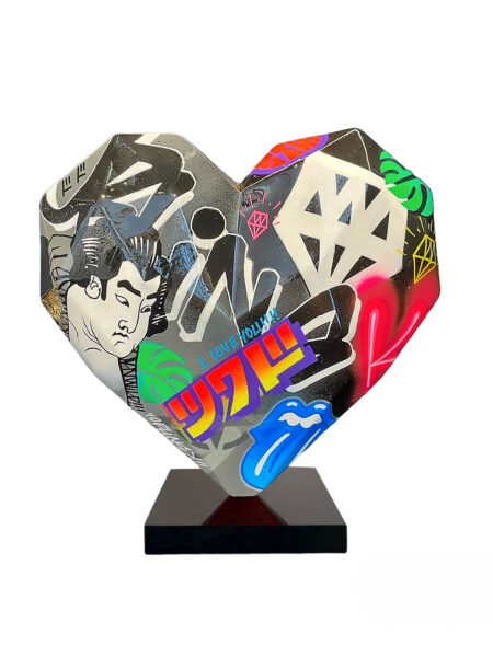 HEART - Résine Tag - Galeries Orlinski HEART - Résine Tag