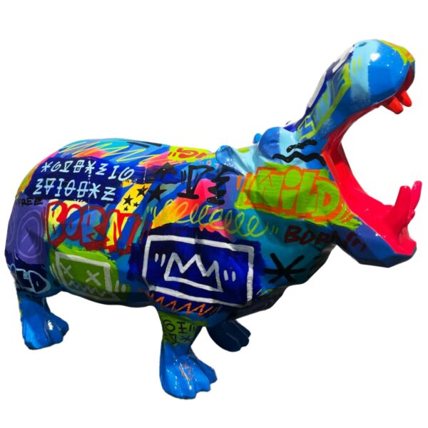 HIPPOPOTAMUS - Résine Tag