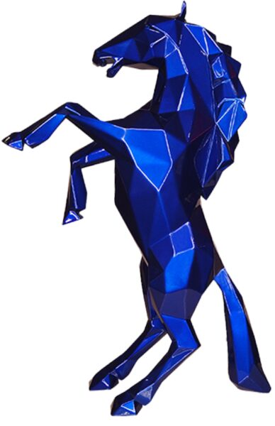 HORSE - Metallic - Blue
