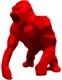 ORIGIN KONG - Metallic - Cherry Red