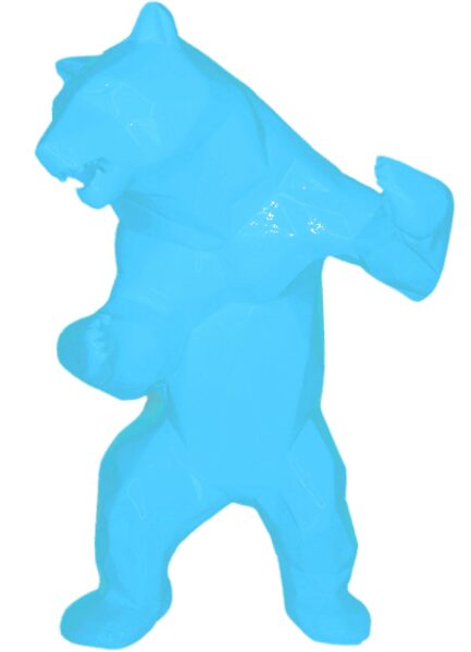 STANDING BEAR - Résine Classique - Bleu twitter