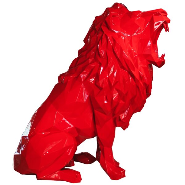 ROARING LION - Resin - Flame red