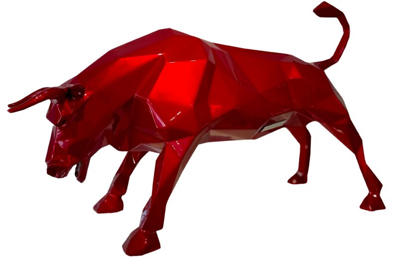 BULL - Metallic - Flame red