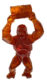 WILD KONG OIL - Crystal Full Fractale resin - Ambre - Galeries Orlinski WILD KONG OIL - Crystal Full Fractale resin - Ambre
