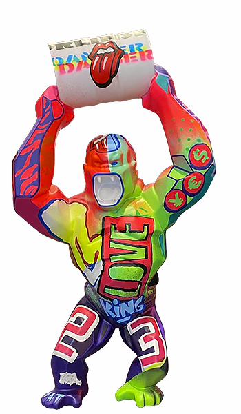 WILD KONG OIL - Tag Matte Resin - Galeries Orlinski WILD KONG OIL - Tag Matte Resin