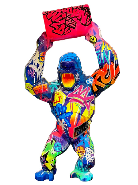 WILD KONG OIL - Tag resin - Galeries Orlinski WILD KONG OIL - Tag resin