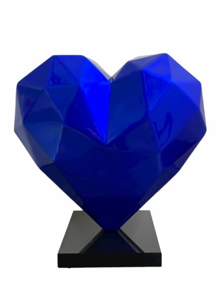 HEART - Glossy Resin - Mick blue