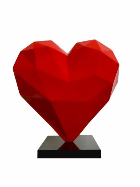 HEART - Résine Classique - Rouge Orlinski - Galeries Orlinski HEART - Résine Classique - Rouge Orlinski