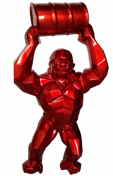WILD KONG OIL - Metallic resin - Cherry Red - Galeries Orlinski WILD KONG OIL - Metallic resin - Cherry Red