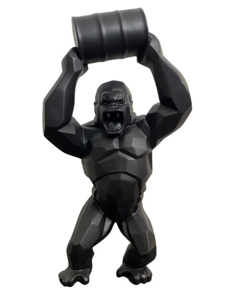 WILD KONG OIL - Matte resin - Black - Galeries Orlinski WILD KONG OIL - Matte resin - Black