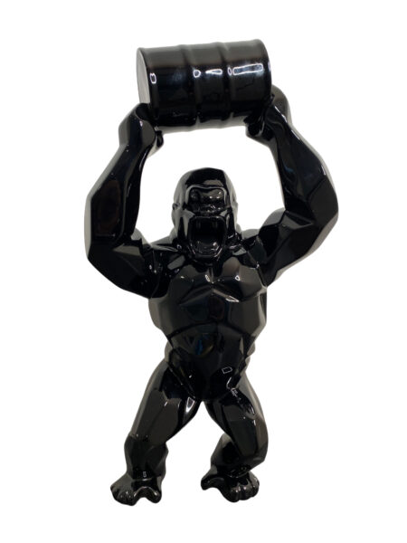 WILD KONG OIL - Glossy Resin - Black - Galeries Orlinski WILD KONG OIL - Glossy Resin - Black