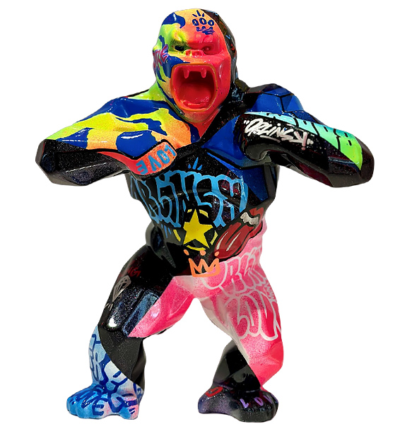 WILD KONG - Tag resin - Galeries Orlinski WILD KONG - Tag resin