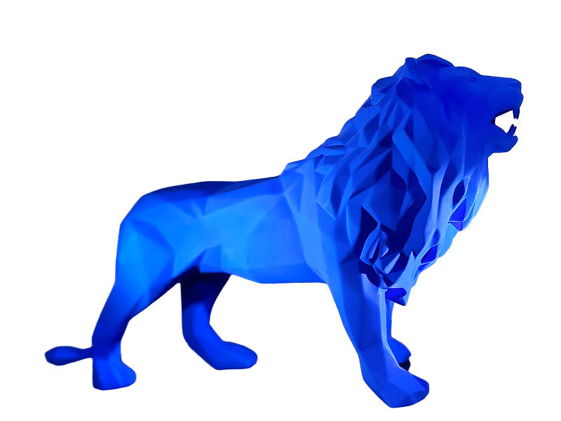 LION - Résine - Blue Up