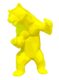 STANDING BEAR - Glossy Resin - Yellow