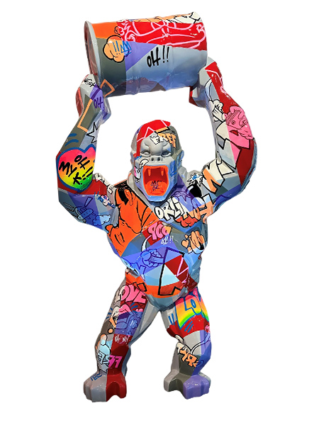 WILD KONG OIL - Tag resin - Galeries Orlinski WILD KONG OIL - Tag resin