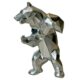 STANDING BEAR - Metallic - Silver