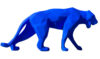 PANTHER - Resin - Blue Up - Galeries Orlinski PANTHER - Resin - Blue Up