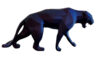PANTHER - Matte resin - Mauritius blue - Galeries Orlinski PANTHER - Matte resin - Mauritius blue