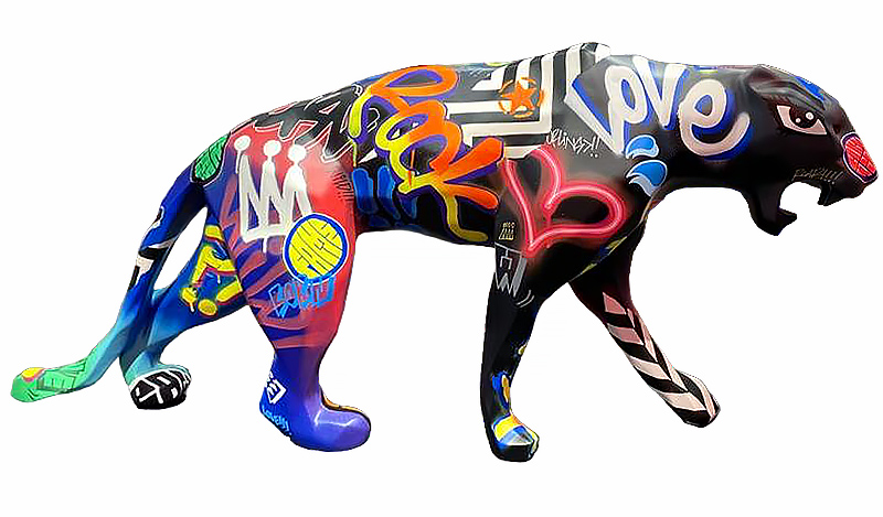 PANTHER - Tag Matte Resin - Galeries Orlinski PANTHER - Tag Matte Resin