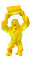 WILD KONG OIL - Metallic resin - Yellow TDF - Galeries Orlinski WILD KONG OIL - Metallic resin - Yellow TDF