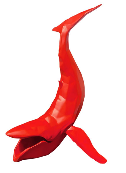 WHALE - Matte resin - Orlinski red