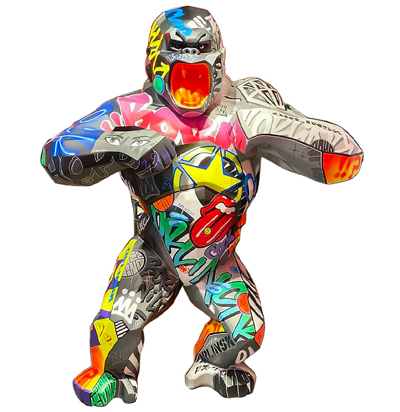 WILD KONG - Tag Matte Resin - Galeries Orlinski WILD KONG - Tag Matte Resin