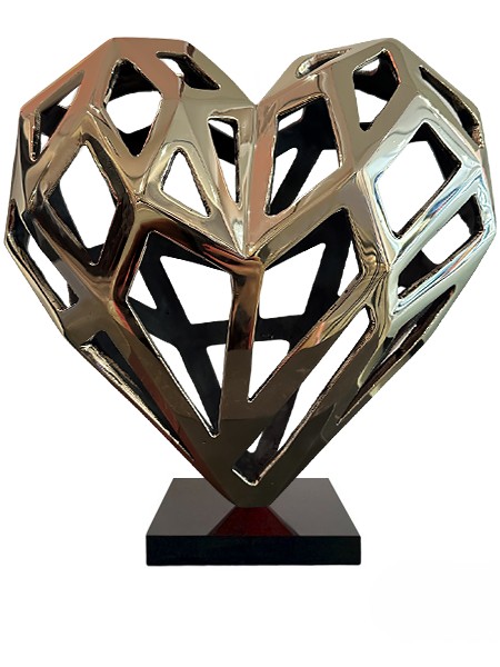 HEART - Bronze - Galeries Orlinski HEART - Bronze