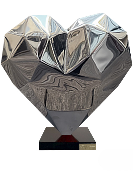 HEART - Bronze - Galeries Orlinski HEART - Bronze