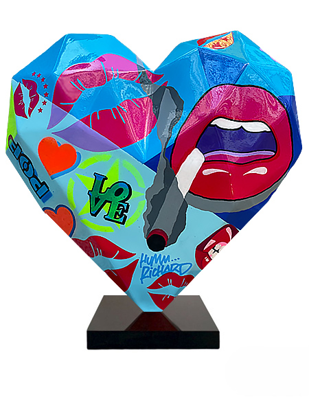 HEART - Résine Tag - Galeries Orlinski HEART - Résine Tag