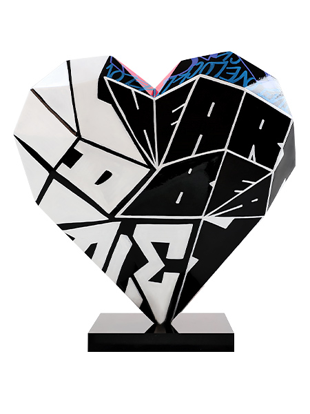 HEART - Résine Tag - Galeries Orlinski HEART - Résine Tag